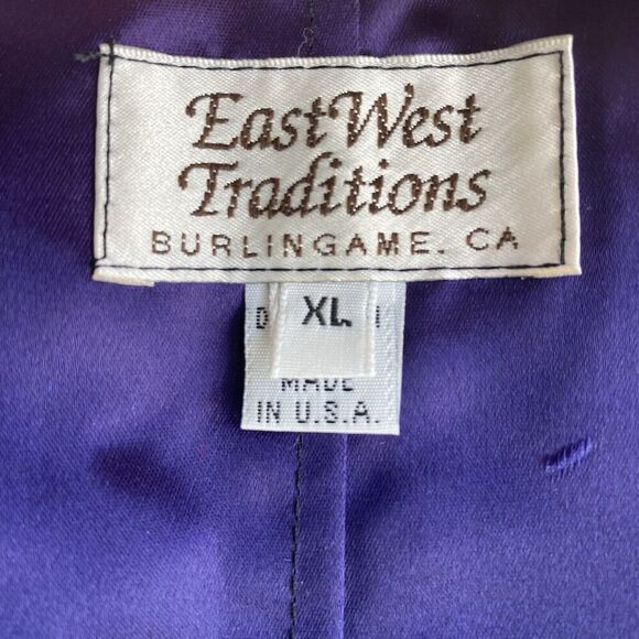 Vintage Greenwich Town Tapestry Vest Womens Extra Large Equestrian Horses NEW - Picture 5 of 6